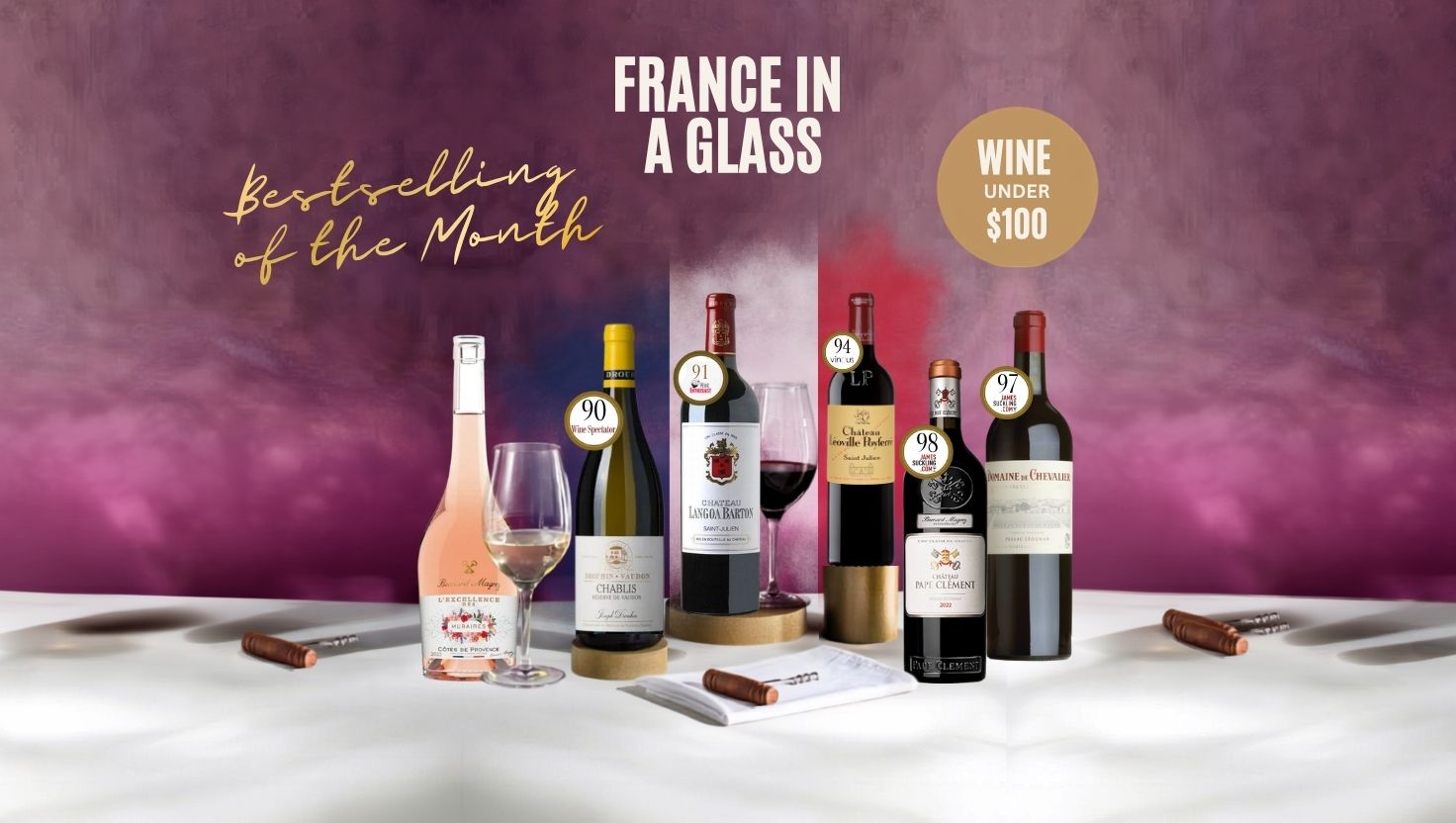 Bordeaux Elegance in Every Glass | Wine under $100