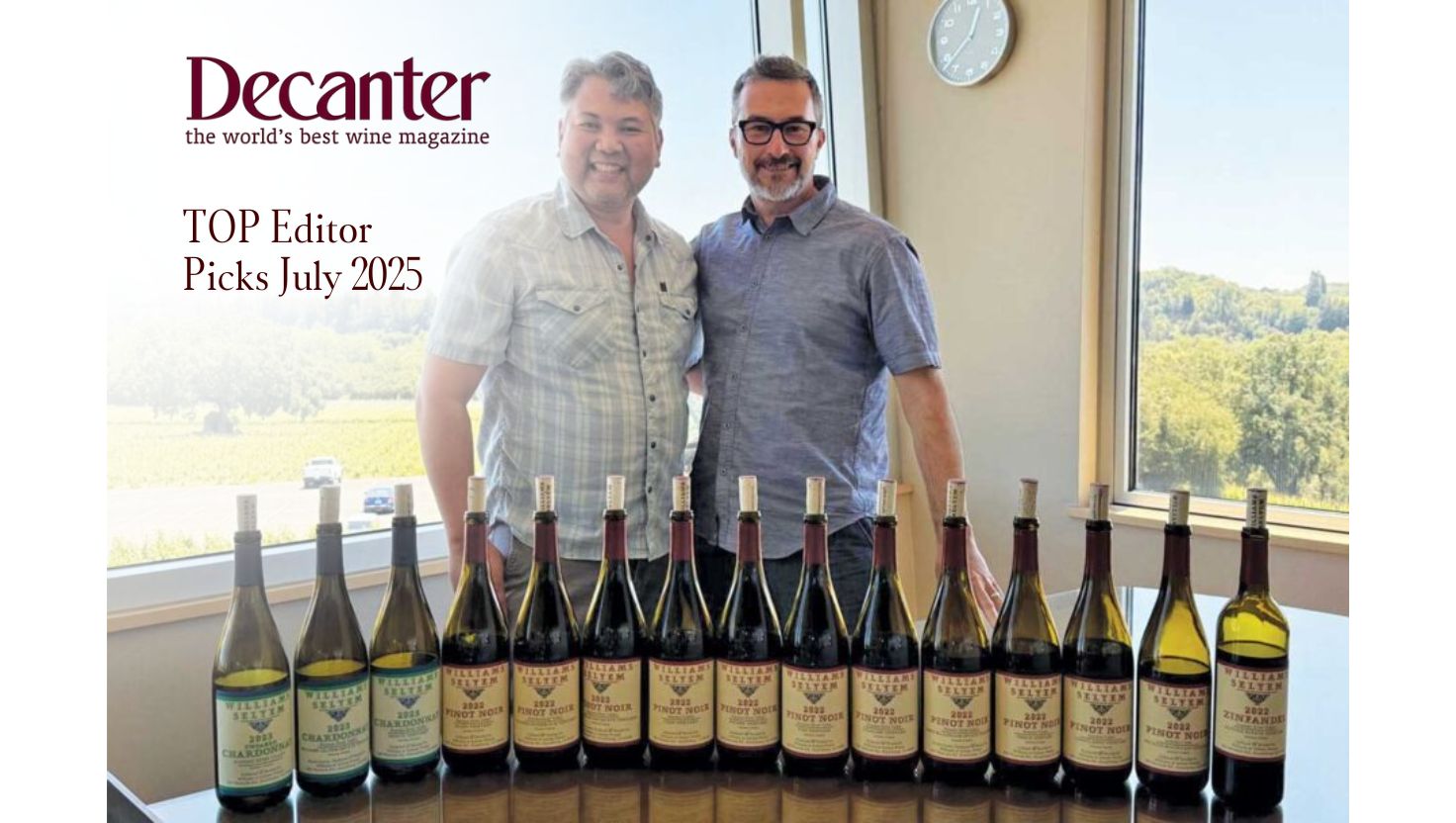 Decanter : Editor Picks July 2025 #Williams Selyem