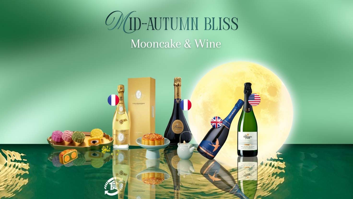 Celebrate Mid Autumn Festival Singapore with Champagne Sparkling