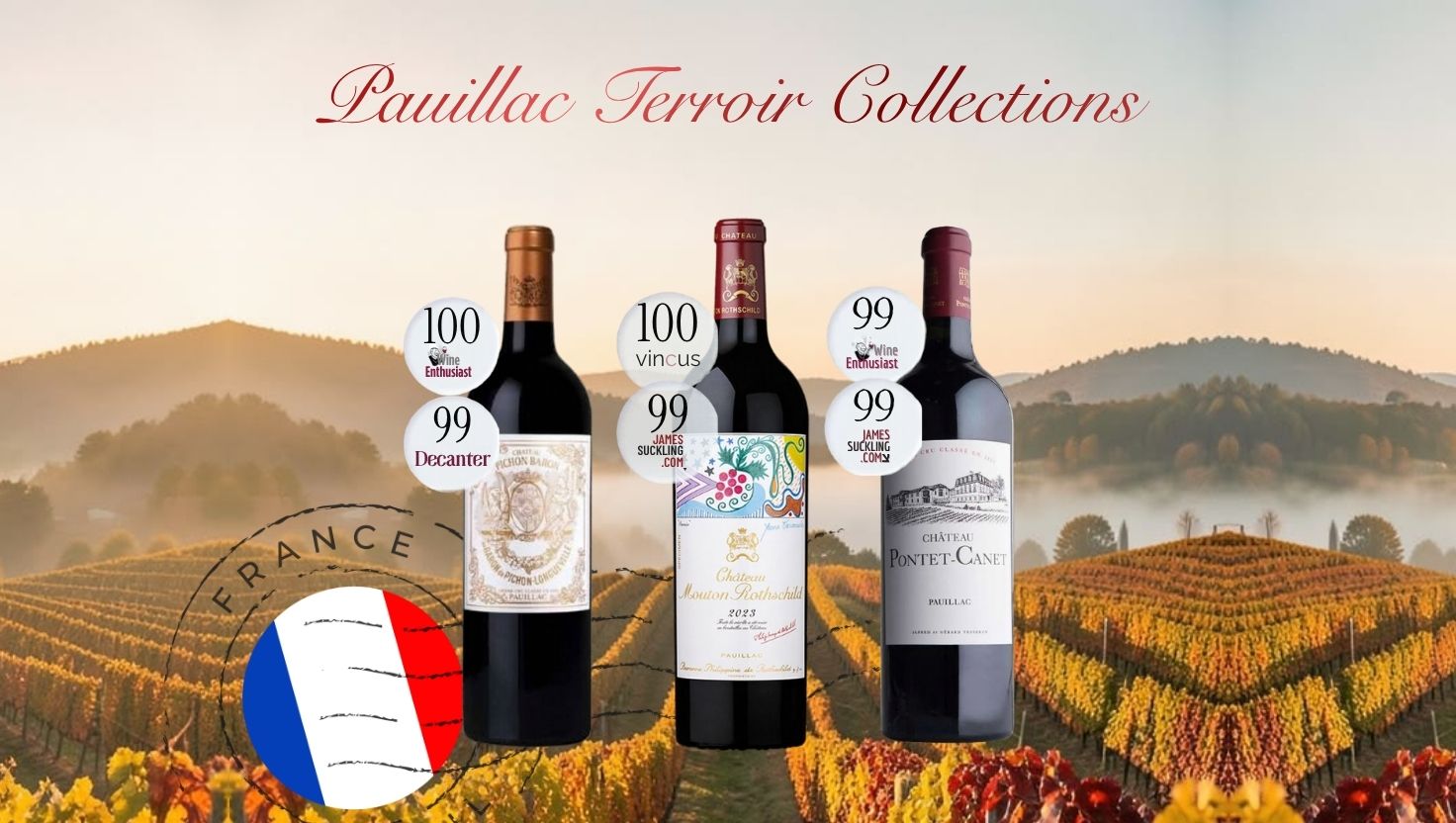 Pauillac Collection: Four Voices of Bordeaux Grandeur