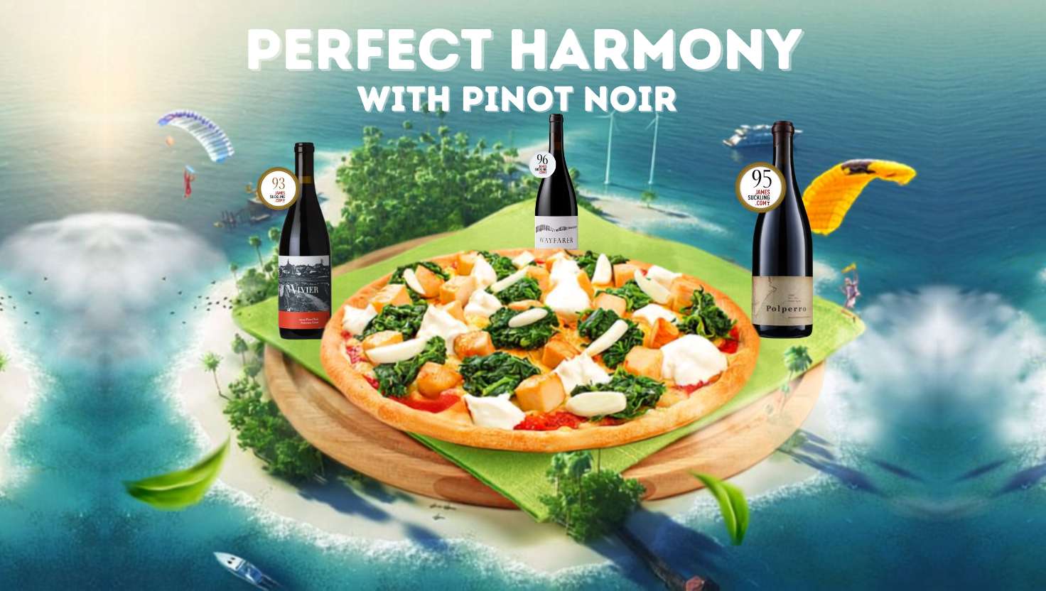 Perfect Harmony: Pizza Meets Pinot Noir