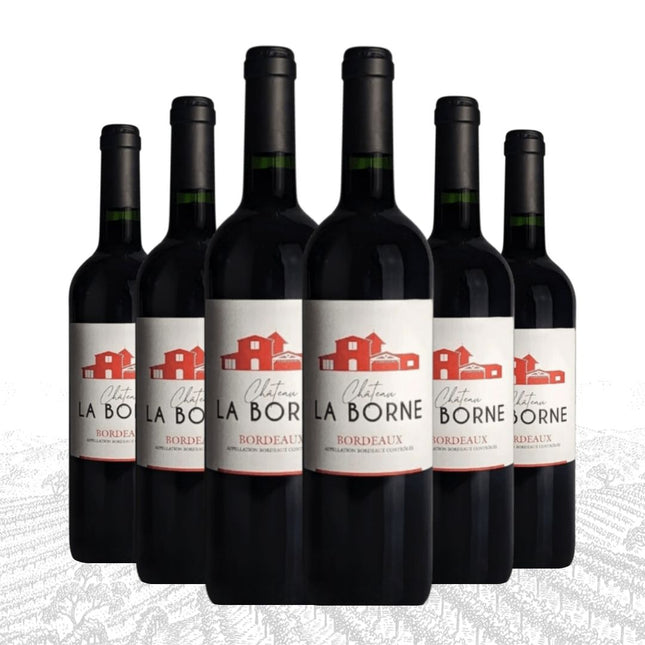 Buy 6 - 2020 Chateau La Borne Bordeaux - 1976 WINEHOURS