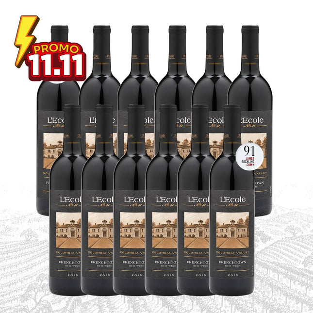 Buy 12 -  2015 L'Ecole Frenchtown, Columbia Valley - 1976 WINEHOURS