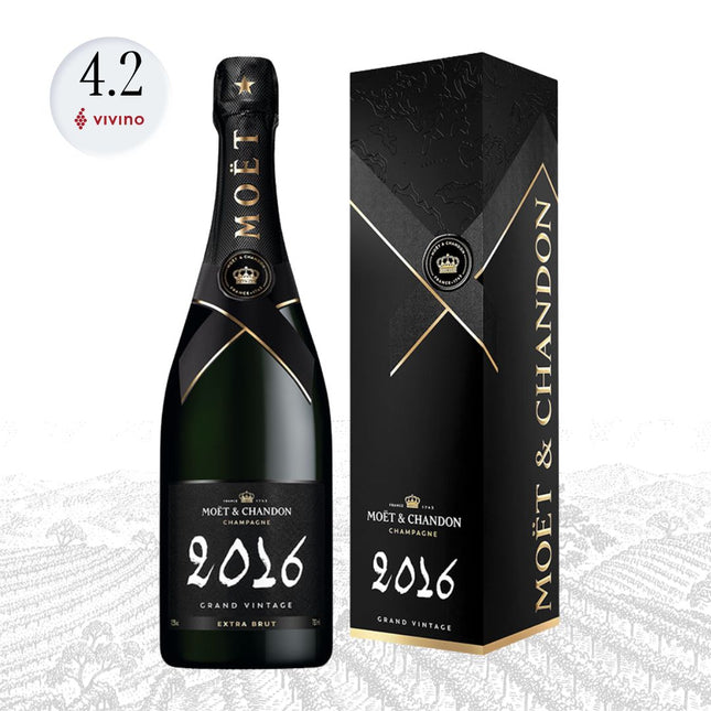 2016 Moet & Chandon Grand Vintage With Gift Box - 1976 WINEHOURS