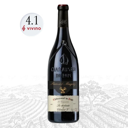2017 Bernard Magrez La Destinée de Clément V Châteauneuf-du-Pape Rouge - 1976 WINEHOURS
