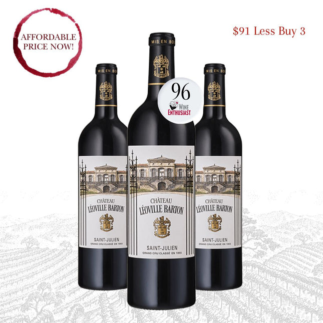 Buy 3 - 2017 Chateau Leoville Barton - 1976 WINEHOURS