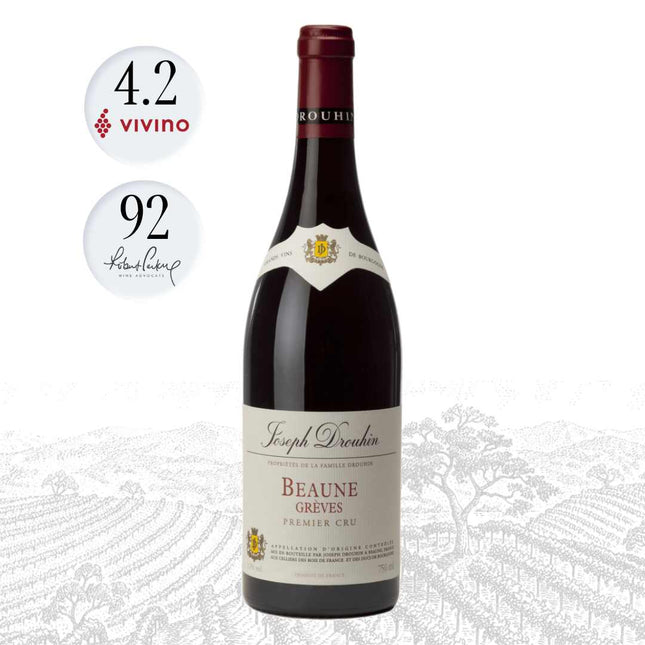 2018 Joseph Drouhin Beaune 1er Cru Rouge "Greves" Cote De Beaune