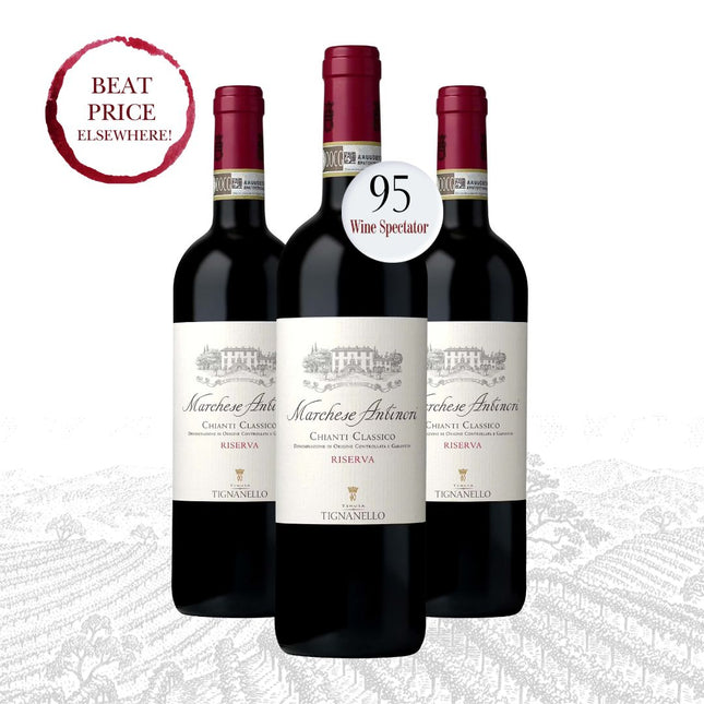Buy 3 - 2021 Antinori Marchese Chianti Clasico Riserva - 1976 WINEHOURS
