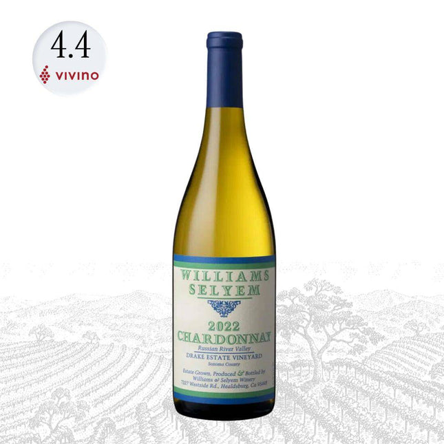 2022 Williams Selyem Drake Estate Chardonnay - 1976 WINEHOURS