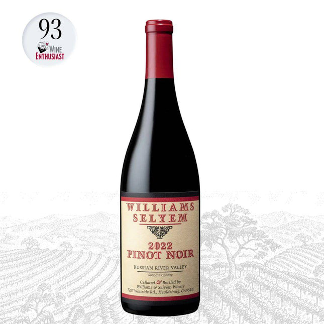 2022 Williams Selyem Russian River Valley Pinot Noir - 1976 WINEHOURS