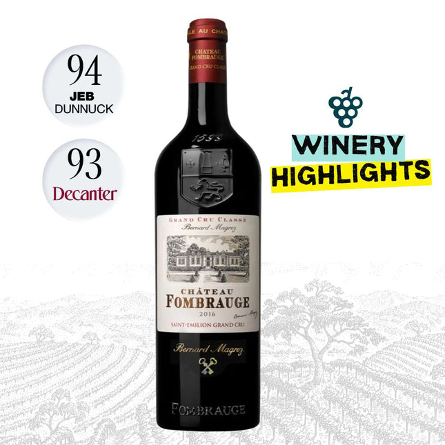 Chateau Fombrauge Bernard Magrez Saint Emilion Grand Cru