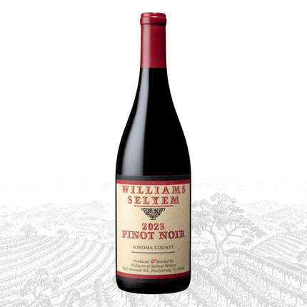 2023 Williams Selyem Pinot Noir Sonoma County - 1976 WINEHOURS