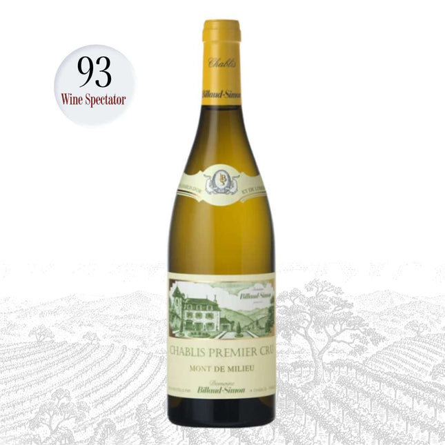 2023 Billaud Simon Chablis 1ER Cru Mont De Milieu