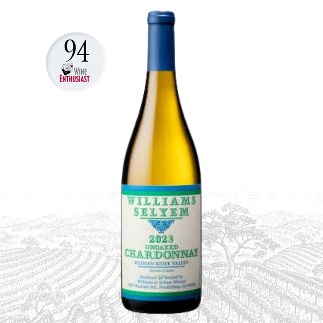 2023 Williams Selyem Unoaked Chardonnay - 1976 WINEHOURS