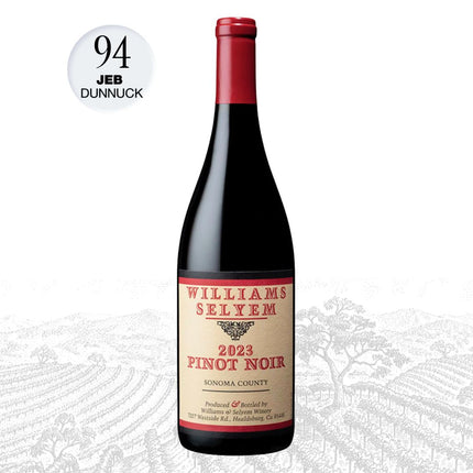 2023 Williams Selyem Pinot Noir Sonoma County - 1976 WINEHOURS