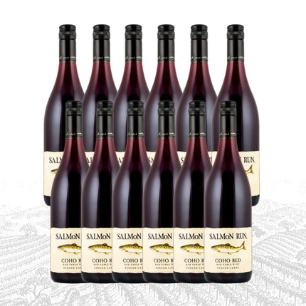 Buy 12 - Dr. Frank Konstantin Salmon Run Coho Red - 1976 WINEHOURS