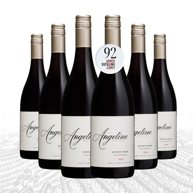 Buy 6 - 2021 Angeline Pinot Noir California by Martin Ray - 1976 WINEHOURS