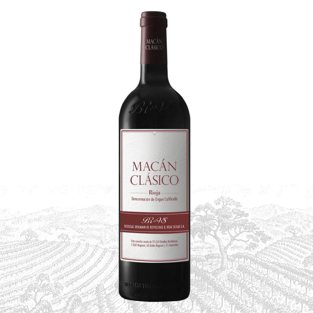 Bodegas Benjamin Rothschild and Vega Sicilia Macan Clasico
