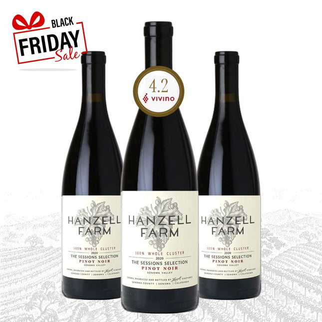 Buy 3 - 2023 Hanzell Pinot Noir The Sessions