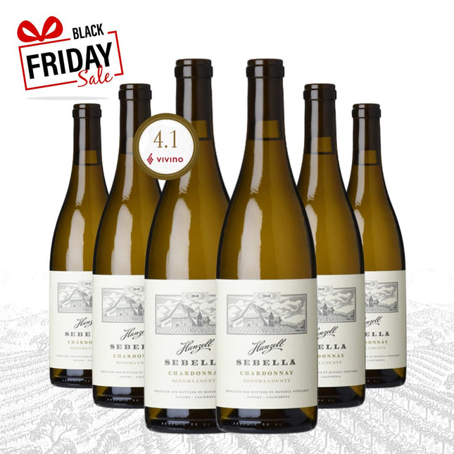 Buy 6 - 2023 Hanzell Sebella Chardonnay