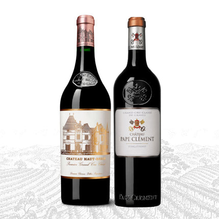 DUO - NEW YEAR PESSAC LEOGNAN - HAUT BRION X PAPE CLEMENT - 1976 WINEHOURS