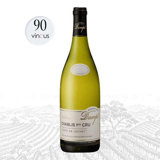 Domaine Sebastien Dampt Chablis 1er Cru Cote de Lechet - 1976 WINEHOURS