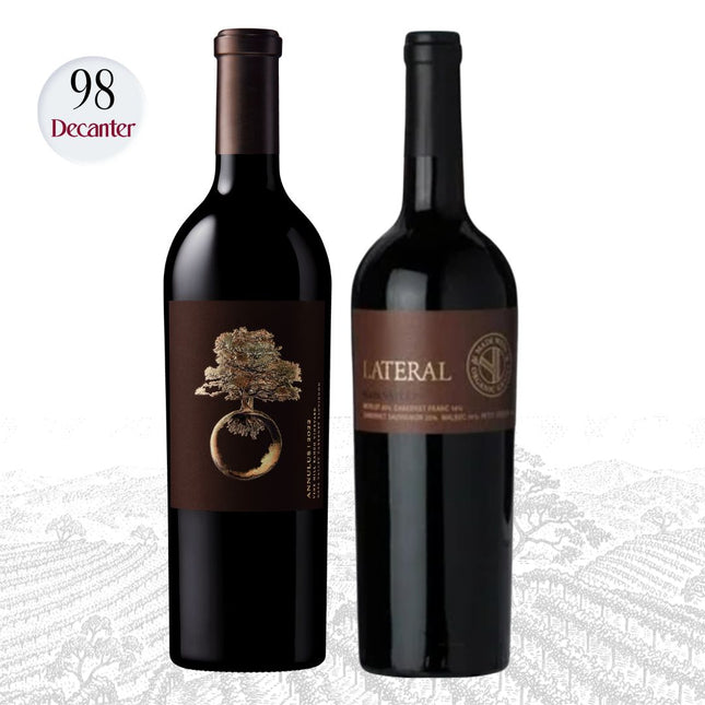 Duo - Annulus Vine Hill Ranch Oakville x Lateral - 1976 WINEHOURS
