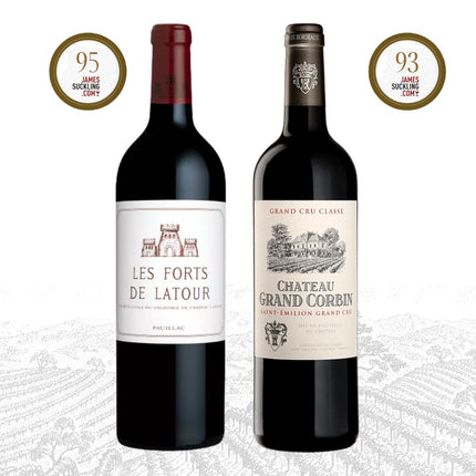 Duo - New Year Bordeaux Brilliance | Les Forts Latour x Ch. Grand Corbin - 1976 WINEHOURS