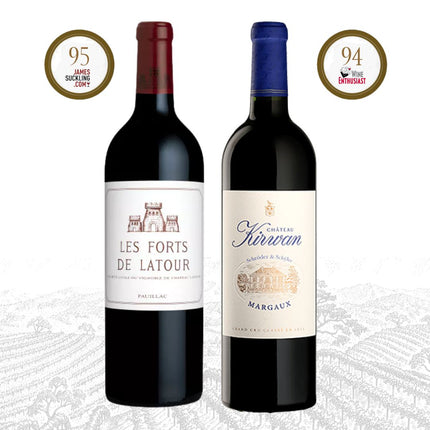 Duo - New Year Bordeaux Symphony | Les Forts Latour x Ch.Kirwan - 1976 WINEHOURS