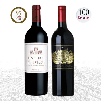 Duo - New Year Bordeaux Tradition | Les Forts Latour x Ch.Palmer - 1976 WINEHOURS