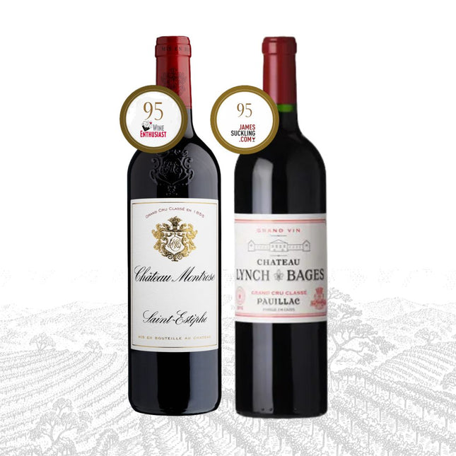 Duo Chateau Montrose and Lynch Bages - 1976 WINEHOURS