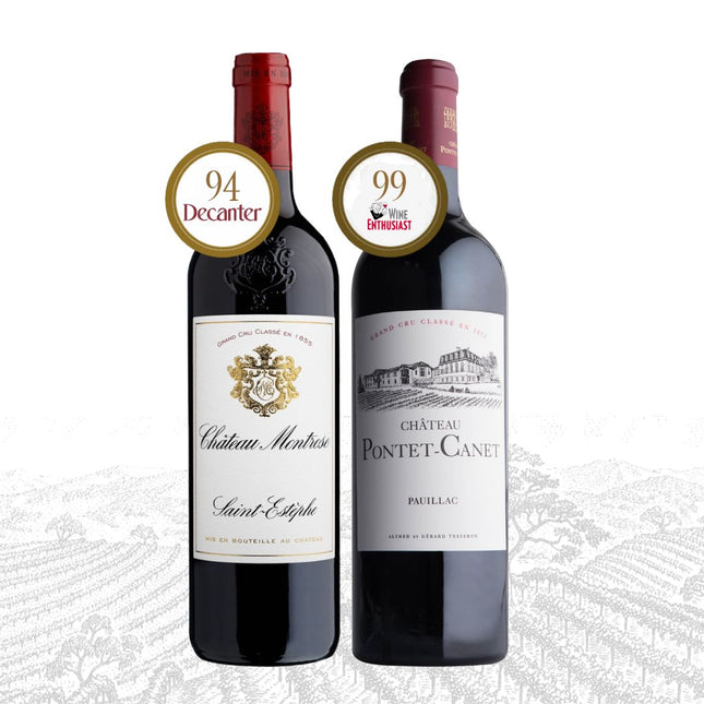 Duo Chateau Montrose and Pontet Canet - 1976 WINEHOURS