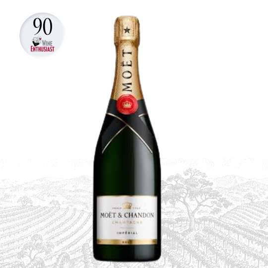 NV Moet & Chandon Imperial Brut Champagne - 1976 WINEHOURS