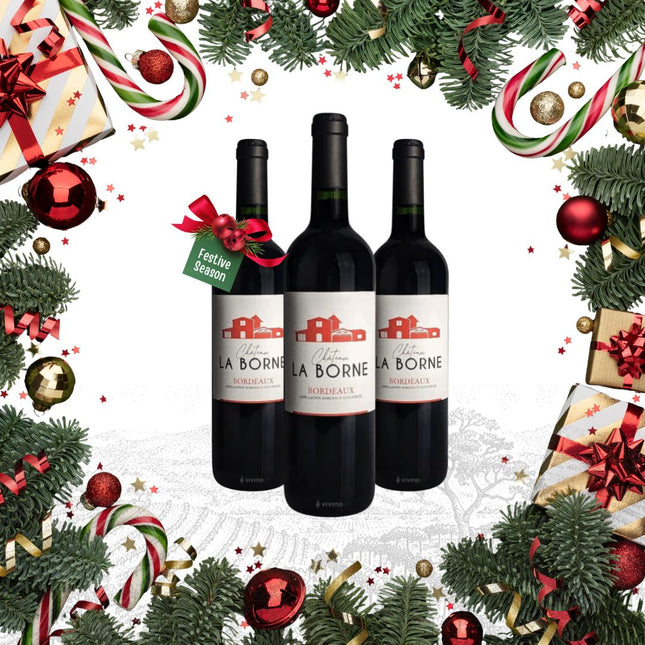 Buy 3 - 2020 Chateau La Borne Bordeaux Rouge