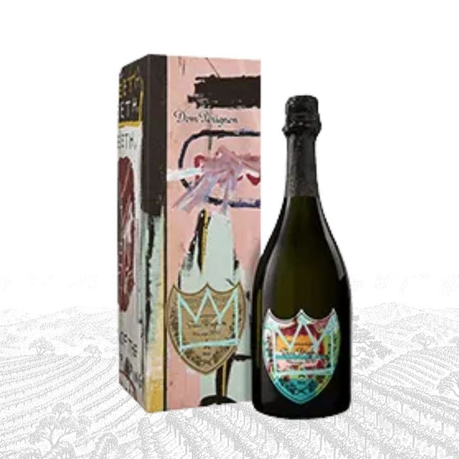 2015 Dom Pérignon Vintage Jean-Michel Basquiat Édition Spéciale Design Bleu - 1976 WINEHOURS