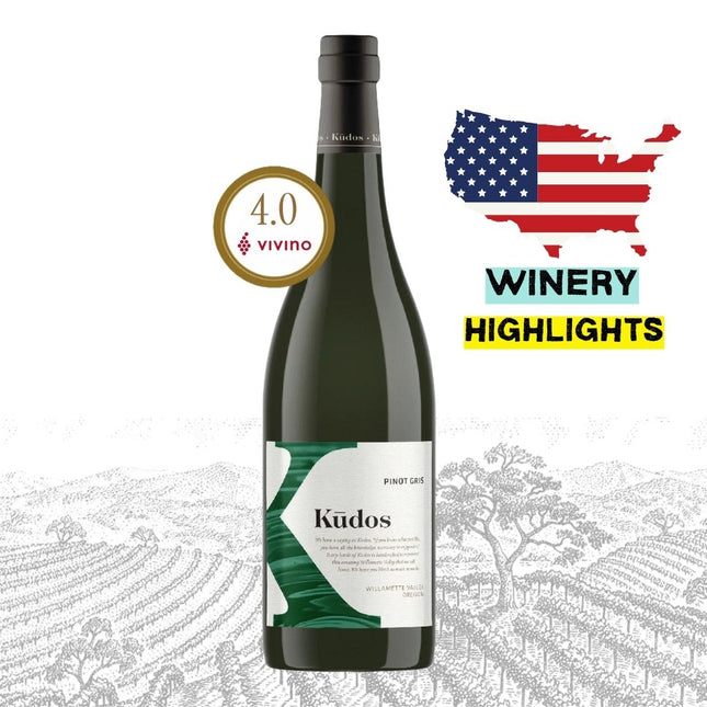 Kudos Willamette Valley Pinot Gris
