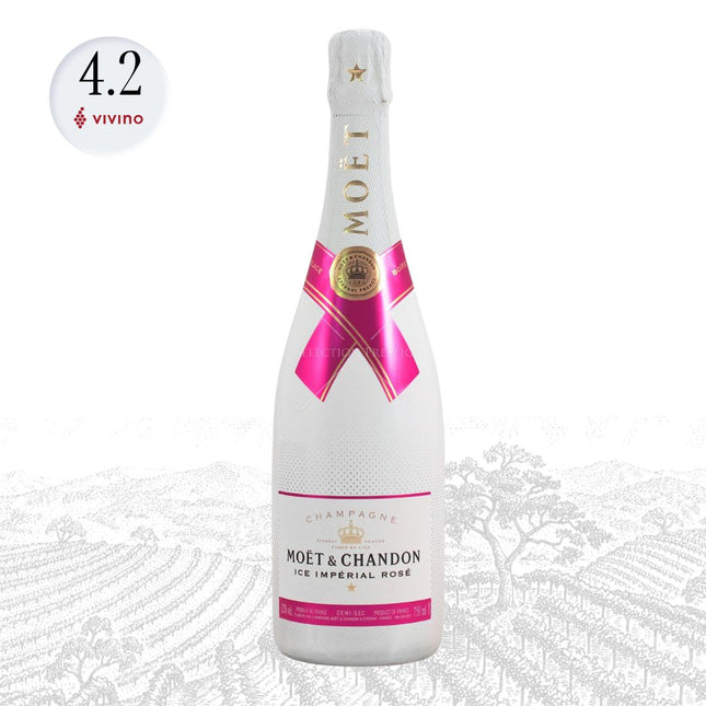 NV Moet & Chandon Rose Ice Imperial Rose - 1976 WINEHOURS