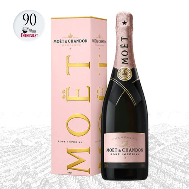 NV Moet & Chandon Rose Imperial With Gift Box - 1976 WINEHOURS