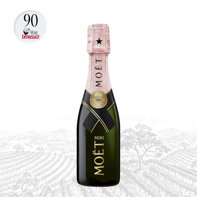 NV Moet & Chandon Rose Imperial Mini 187ml - 1976 WINEHOURS