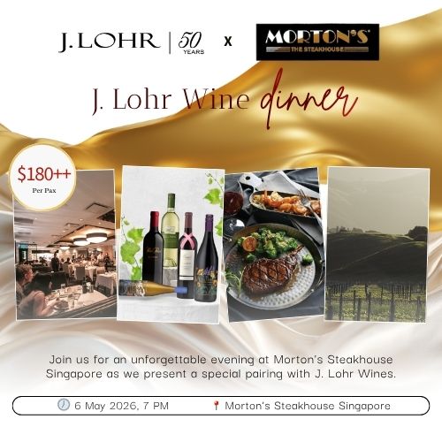 Wine Dinner J.LOHR x Morton's Steakhouse - 1976 WINEHOURS