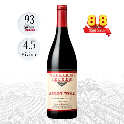 2023 Williams Selyem Russian River Valley Pinot Noir
